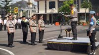 Kapolres Tasikmalaya Pimpin Sertijab Kapolsek Cikalong dan Salopa, Ini Pesan Tegasnya