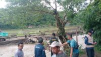 Jembatan Putus, Banjir dan Longsor Terjang Tiga Desa di Simpenan Sukabumi