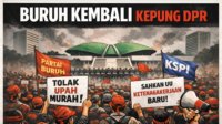 Ilustrasi Demo Buruh