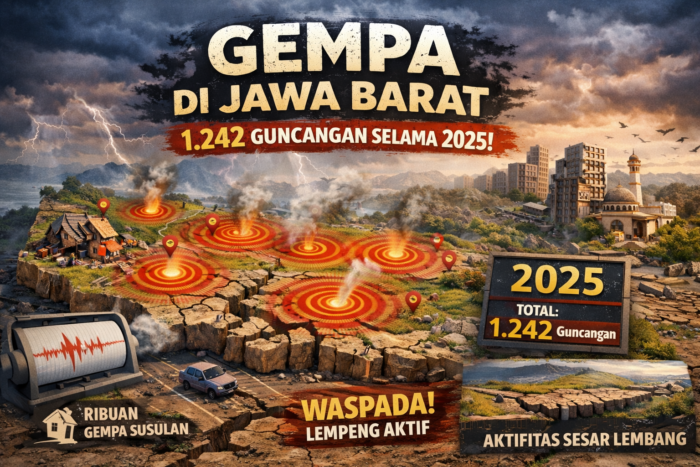 Ilustrasi Gempa Bumi Jabar