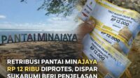 Pantai Minajaya Berbayar Rp12 Ribu, Dispar Sukabumi Janji Evaluasi