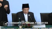 Sidang Isbat Tetapkan 1 Ramadhan 1447 H Jatuh Pada Kamis, 19 Februari 2026