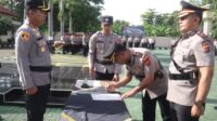 Upacara Sertijab, Sejumlah Pejabat Polres Sukabumi Resmi Berganti