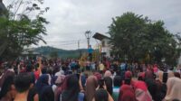 Desak THR Sesuai UMK, Aksi Buruh PT Muara Tunggal Sukabumi Picu Kemacetan di Cibadak Sukabumi