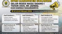 DPRD Kabupaten Sukabumi Gelar Reses Masa Sidang I Tahun 2026, Ini Jadwal dan Daerah Sasarannya