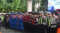 Polres Sukabumi Siagakan Personel Gabungan di Malam Takbir