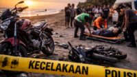 Kecelakaan di Pesisir Ujunggenteng, Satu Tewas dan Satu Luka Berat