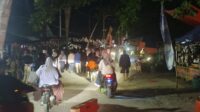 Malam Puncak Hari Nelayan Ujunggenteng ke-60, Arus Kendaraan dan Pejalan Kaki Padati Kawasan Pantai