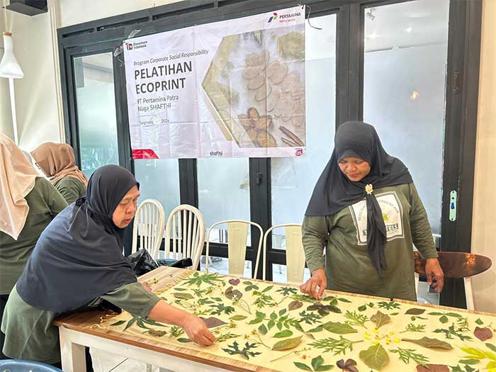 Pelatihan Ecoprint Pertamina