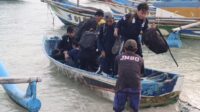 Kebocoran Lambung Kapal Diduga Jadi Penyebab Kapal Titan 70 Karam di Perairan Cibuni Tegalbuleud