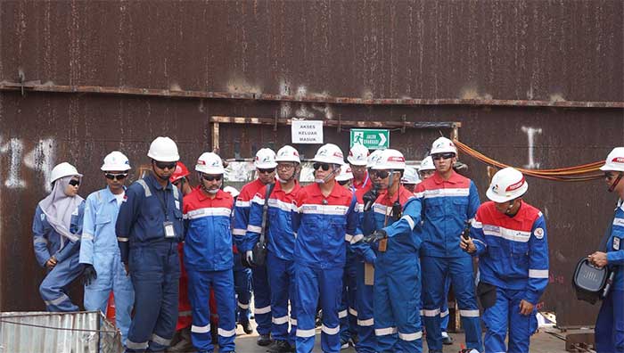 MWT Komut Pertamina di Tanjung Gerem