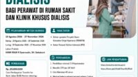 RSUD R. Syamsudin SH Hadirkan Inovasi Pengembangan SDM, Buka Pelatihan Dialisis Bersertifikat Nasional