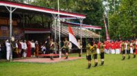 Ratusan Budayawan dan Raja Sunda Gelar Upacara HUT RI ke-81 di Batu Mapar Galunggung