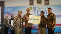 BPJS Ketenagakerjaan Perkuat Perlindungan Pekerja di Sukabumi, Santunan JKK dan JKM Diserahkan