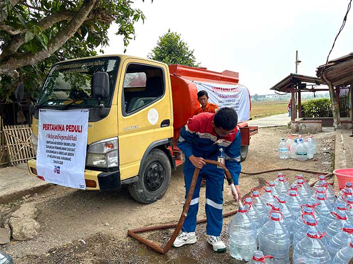 Pertamina Patra Niaga RJBB Bersama BPBD Karawang