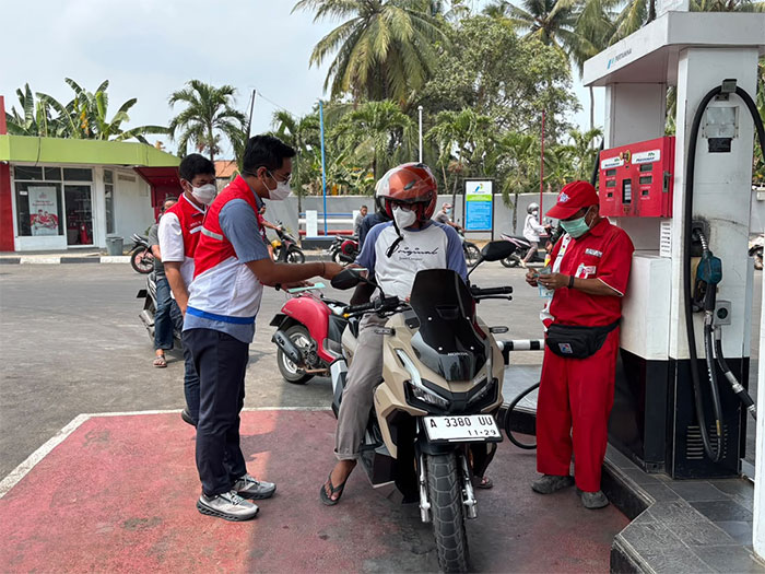 Pertamina Patra Niaga RJBB Gerak Cepat Respons Abu Vulkanik di Banten